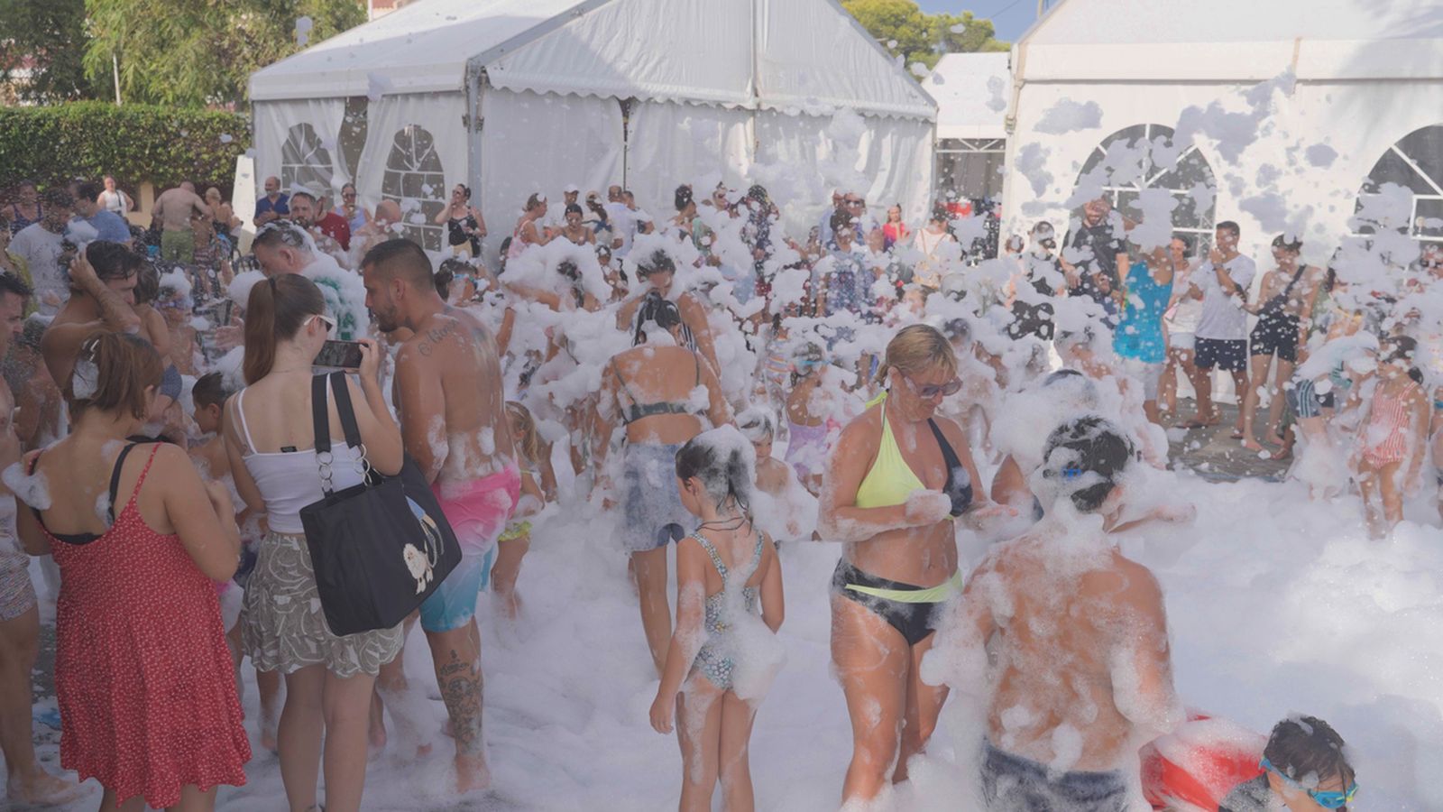 El Superwaterfest, un festival de l’aigua a Alcossebre ha sigut organitzat per l’Associació de Jubilats i Pensionistes Sant Benet
