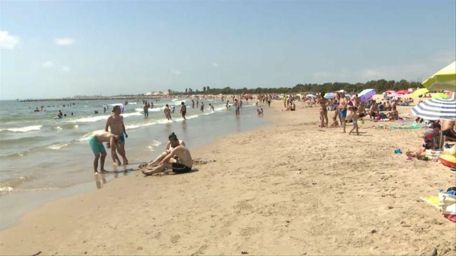 Una imatge d'arxiu d'una platja a la Comunitat Valenciana