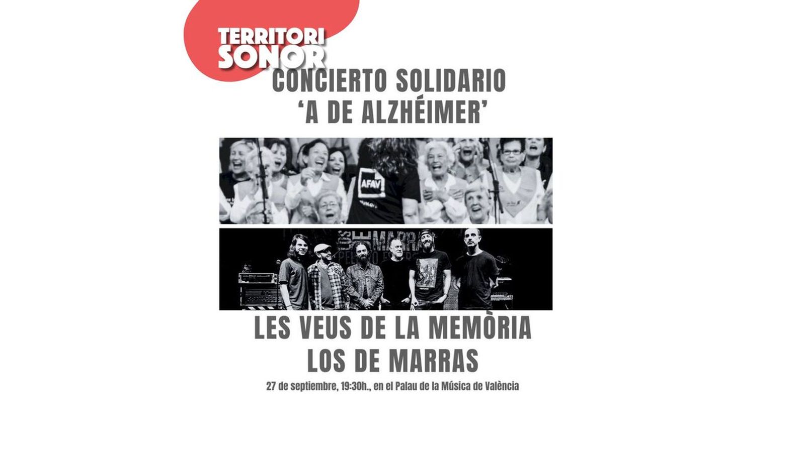 24.09.2024 | 'A de Alzhéimer', el concert solidari que tancarà la campanya "Un pósit por el Alzhéimer 2024"