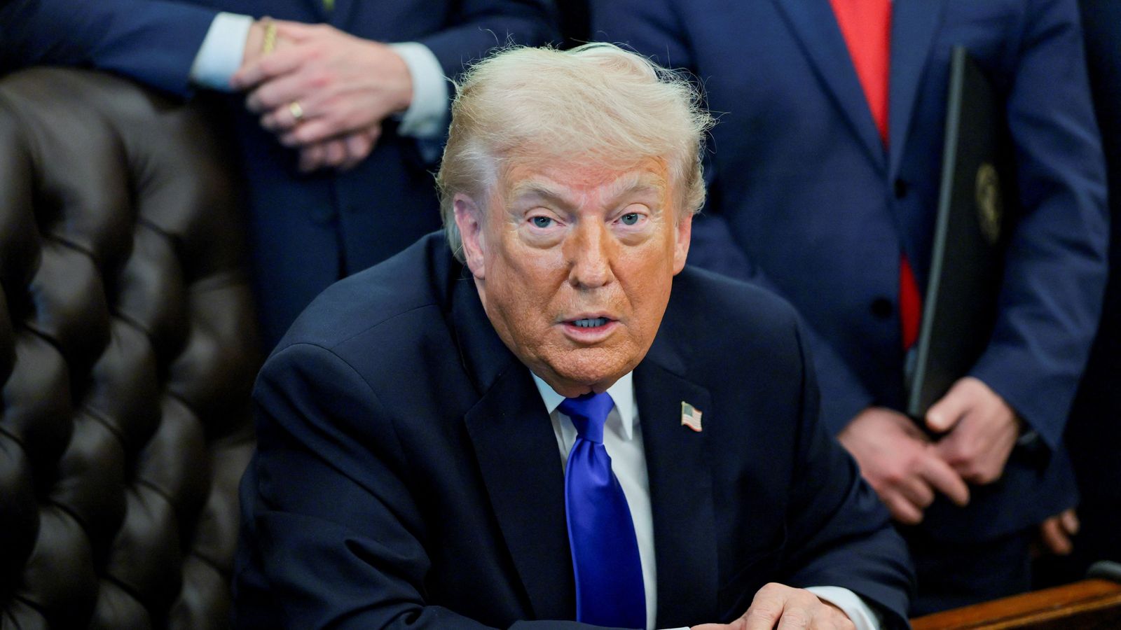 Trump, este dijous a la Casa Blanca