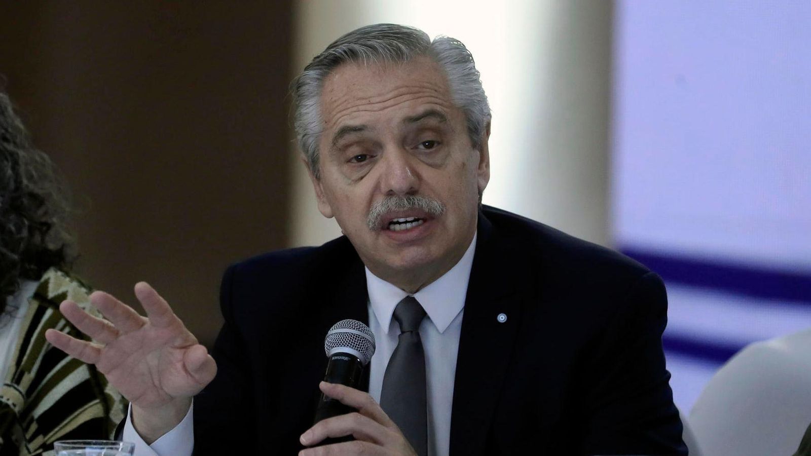 L'expresident Alberto Fernández, en una imatge d'arxiu