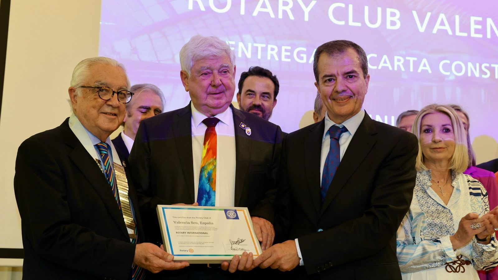Carlos Alfonso assumeix la presidència del Rotary Club València Seu