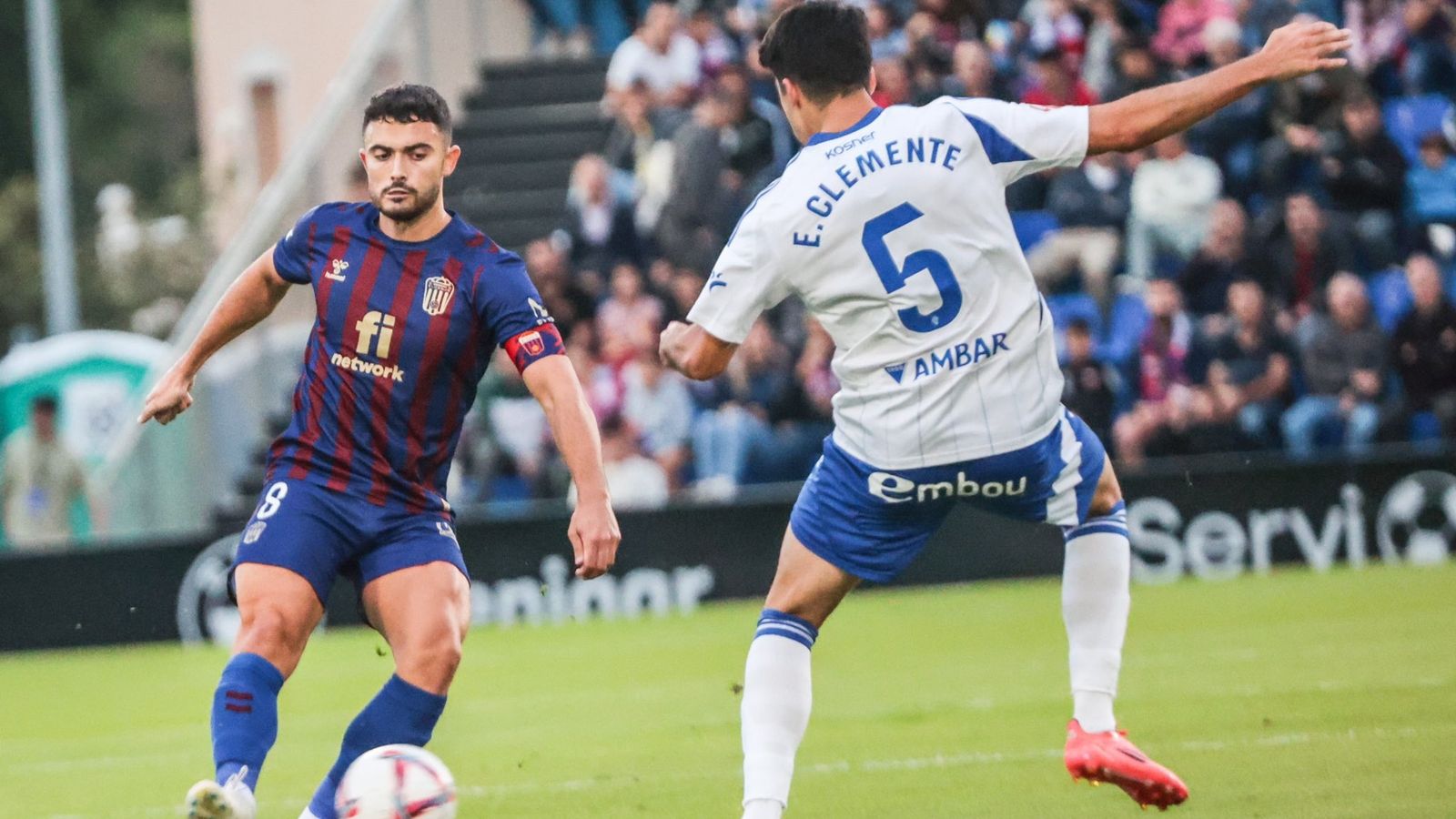 Derrota de l'Eldense contra el Saragossa (2-3)