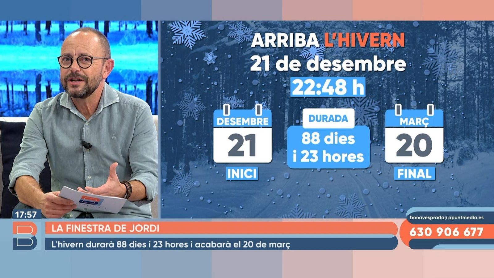 21.12.2022 | Arriba un hivern sense fred
