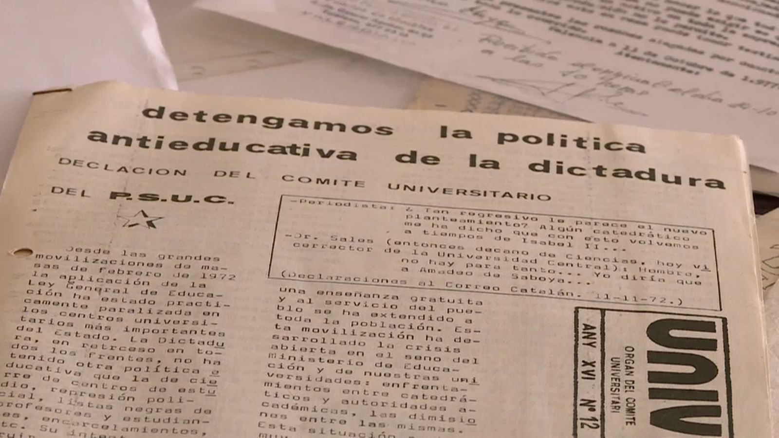 VÍDEO | La Fiscalia de València demana arxivar la causa de les tortures del franquisme
