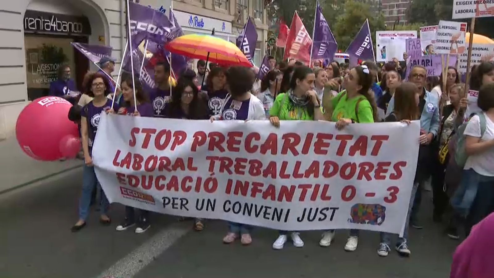 Manifestació a València, aquest dimarts