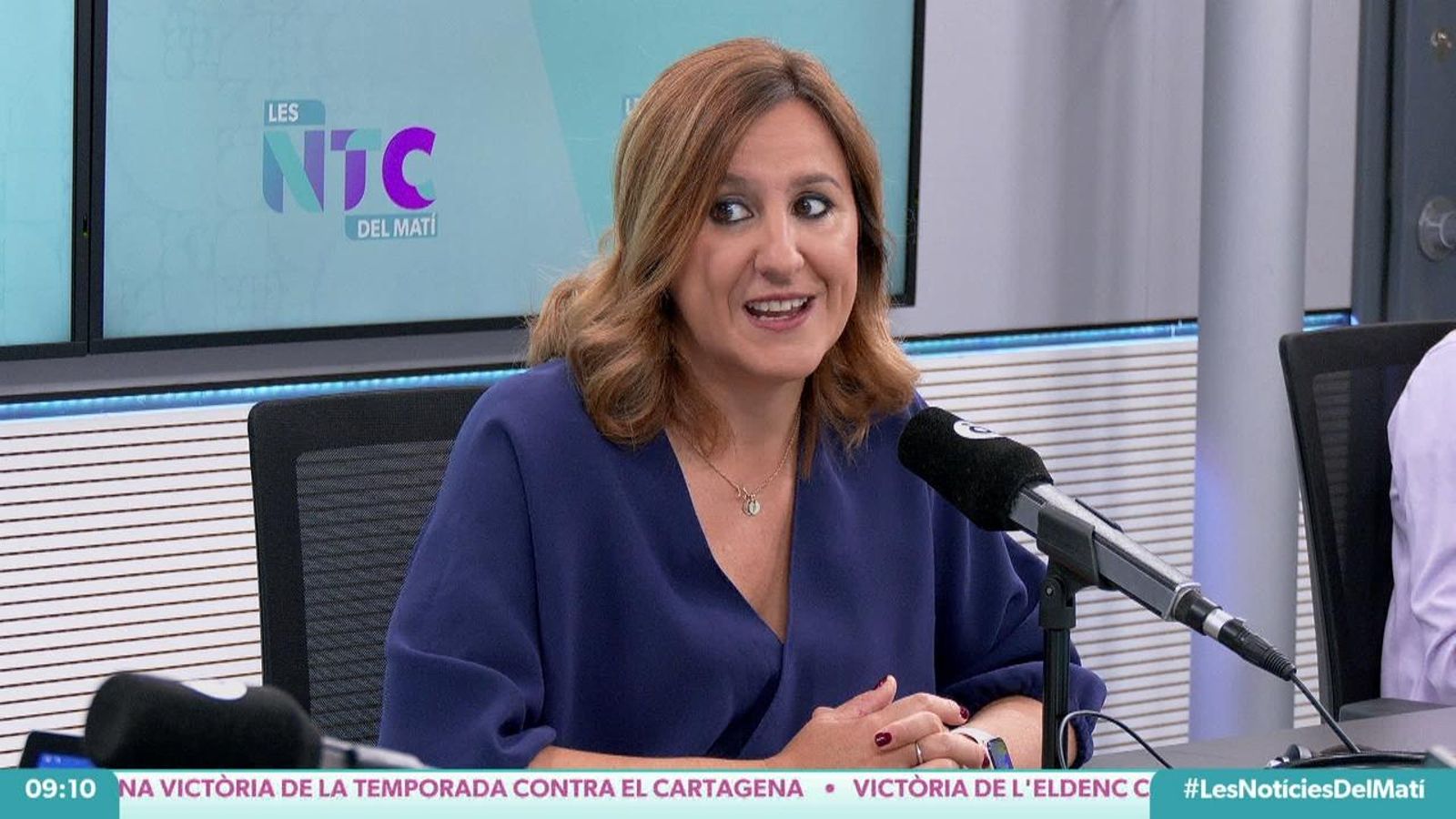 L'alcaldessa de València, María José Catalá, este dilluns en 'Les notícies del matí'
