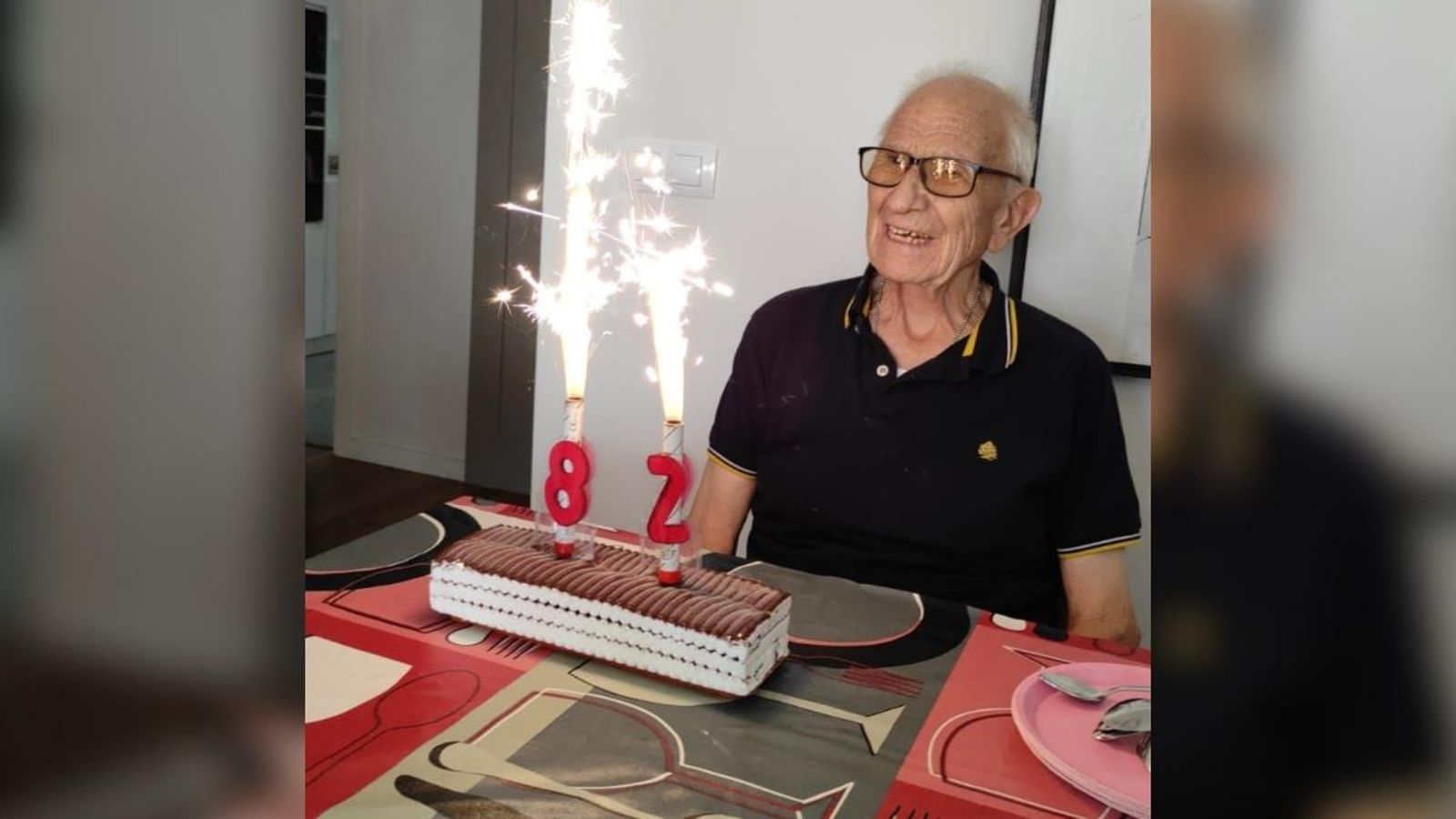 Batiste ha celebrat el seu 82 aniversari acompanyat de la seua família