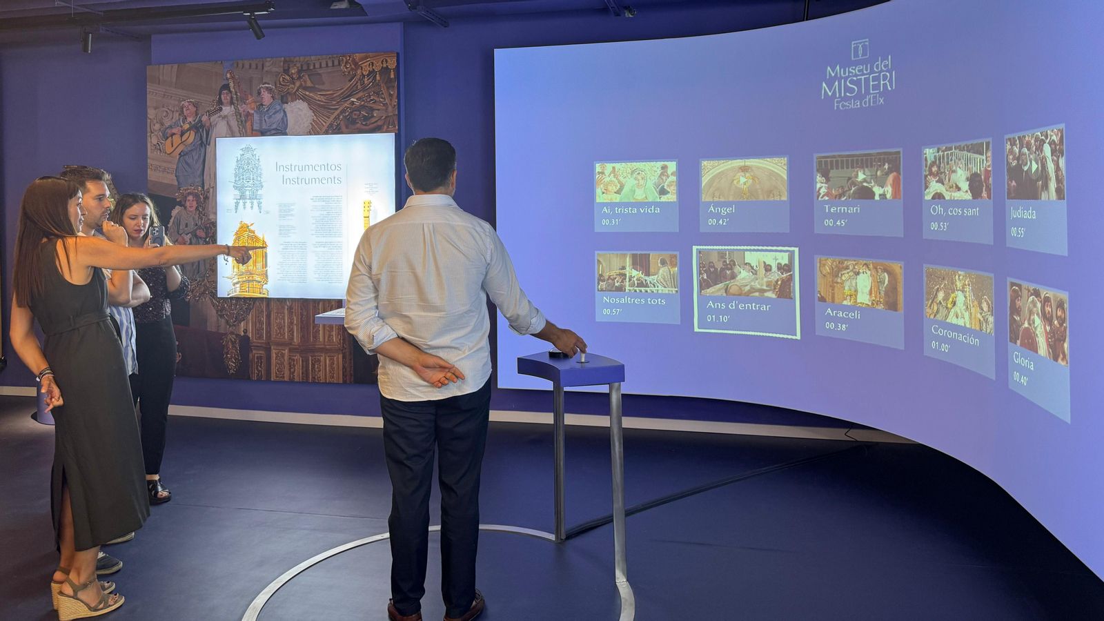 El Museu de la Festa ha incorporat continguts interactius