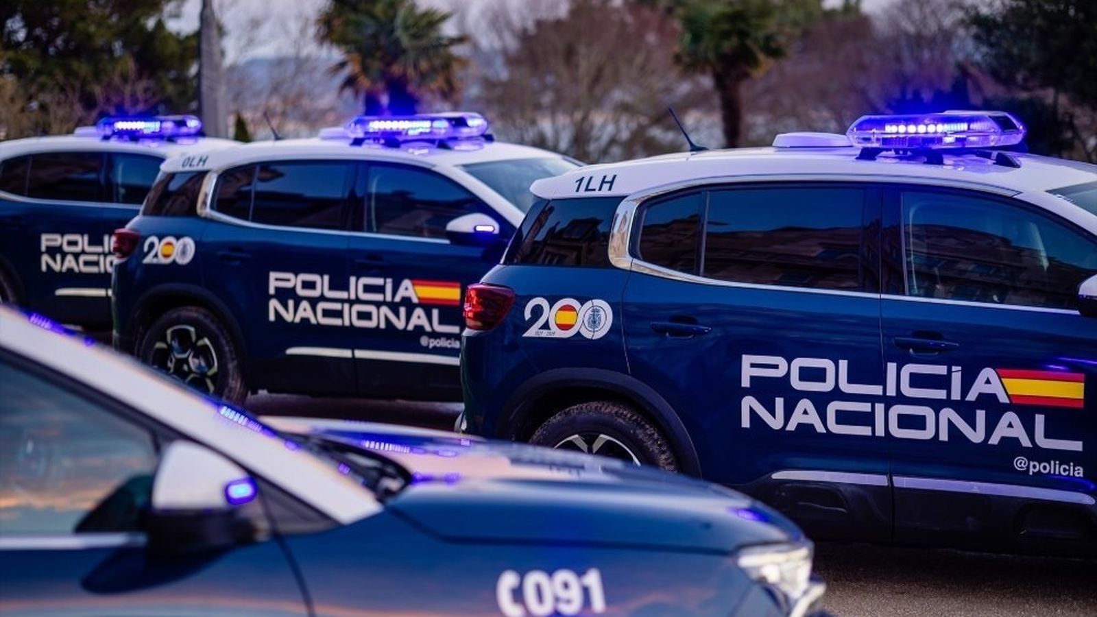 Cotxes de la Policia Nacional, imatge d'arxiu