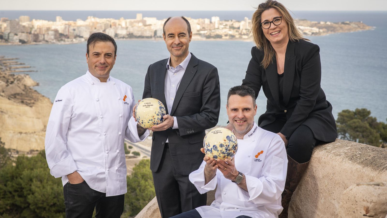Imatge dels guardonats en els Sol Guia Repsol 2023 Imatge dels guardonats en els Sol Guia Repsol 2023
