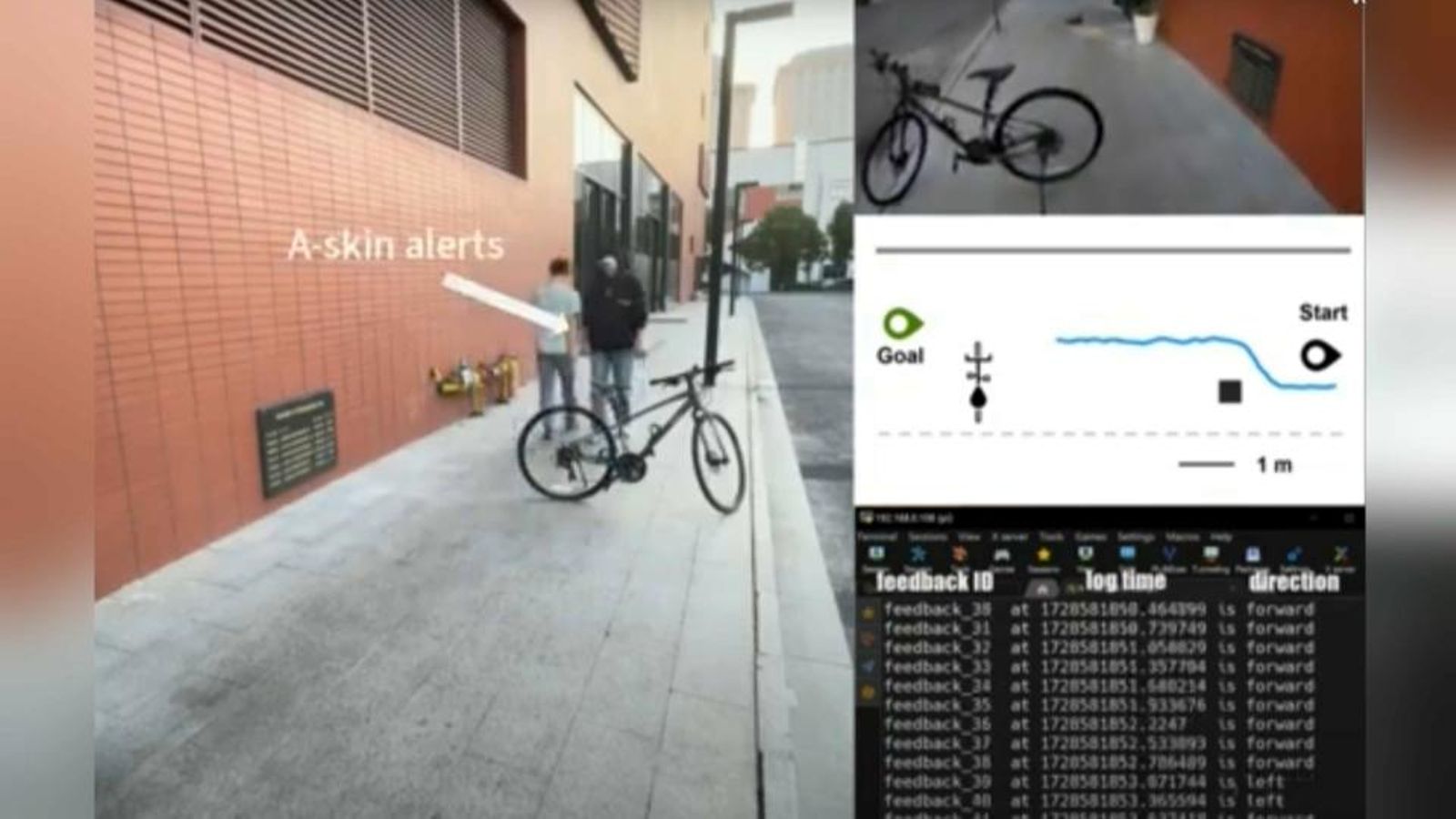 Estes ulleres transformen la informació visual en senyals directes a l'oïda i el tacte
