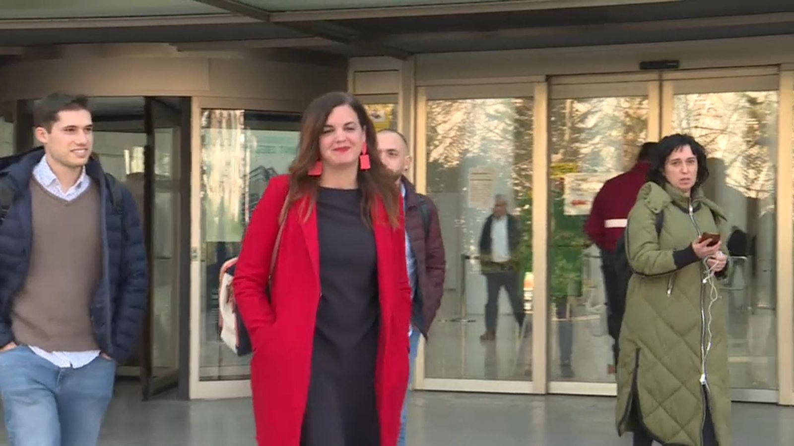 Gómez a les portes de la Ciutat de la Justícia