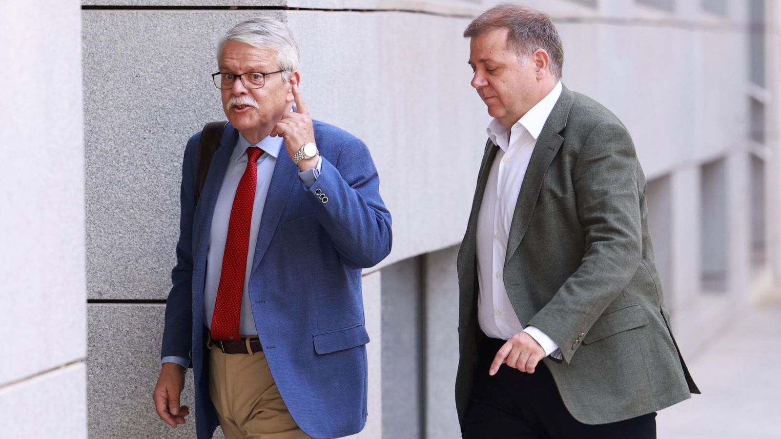 Juan Manuel Serrano torna a l'Audiència Nacional per a recollir una còpia del nou clonat del mòbil