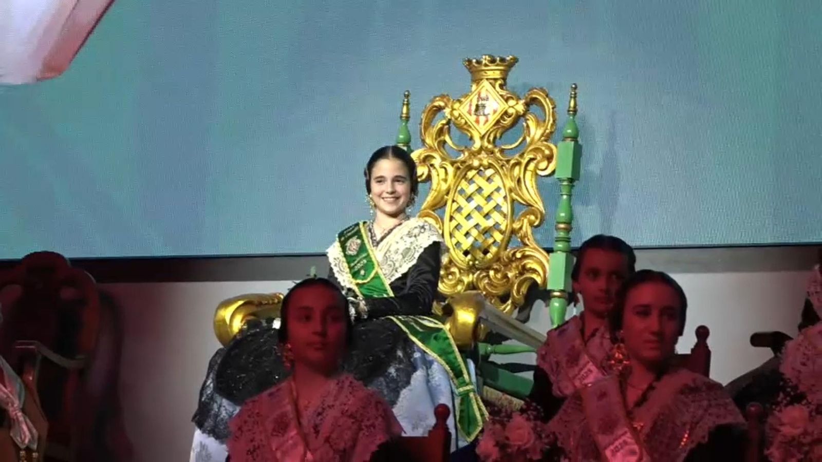 Carla Ibáñez en l'acte de Galania este diumenge