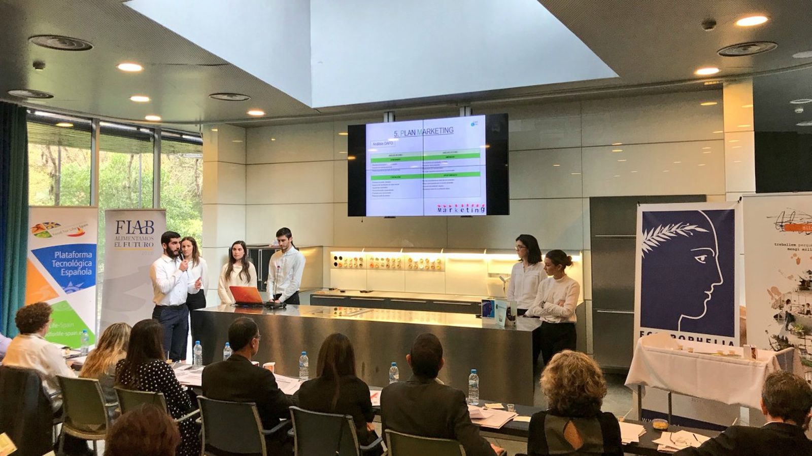 Presentació de NaturAL en Ecotrophèlia 2018 a Barcelona