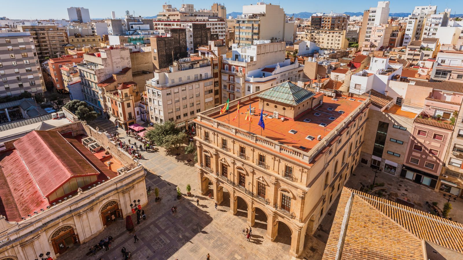 Vista panoràmica de Castelló de la Plana en una imatge d'arxiu