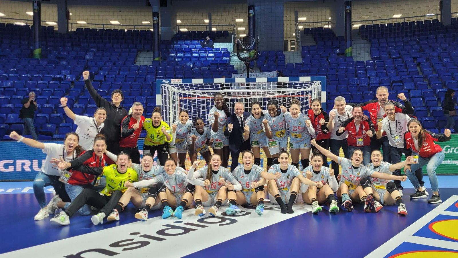 Espanya guanya el primer partit de l'Europeu contra Alemanya (21-23) i passa a la següent ronda amb dos punts Espanya guanya el primer partit de l'Europeu contra Alemanya (21-23) i passa a la següent ronda amb dos punts