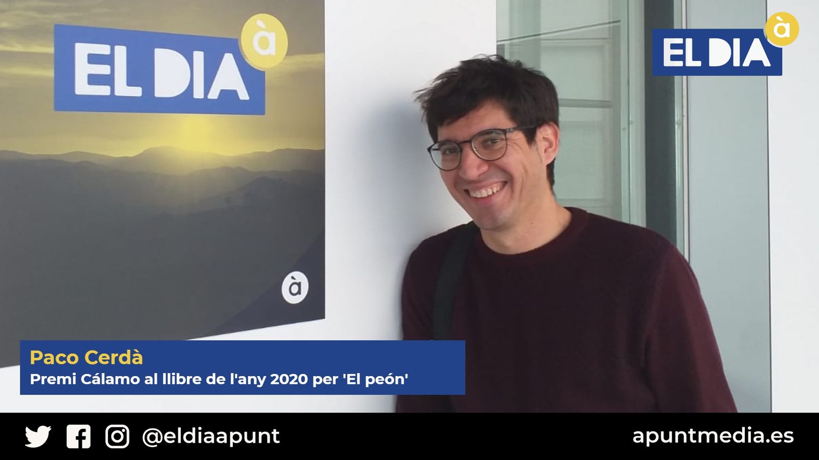 26.01.2021 | Entrevista a l'escriptor i periodista Paco Cerdà