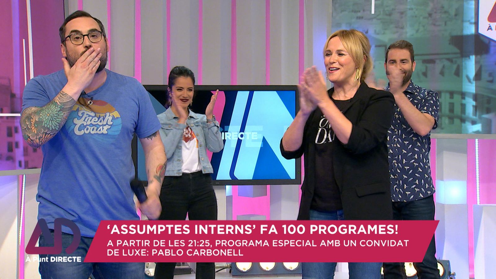 ‘Assumptes interns’ fa 100 programes!