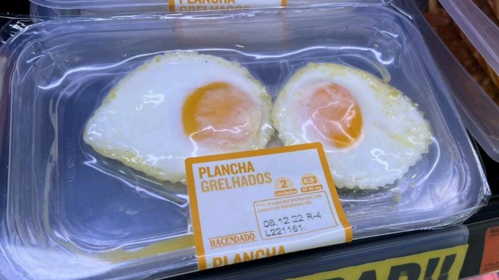 Els ous fregits precuinats