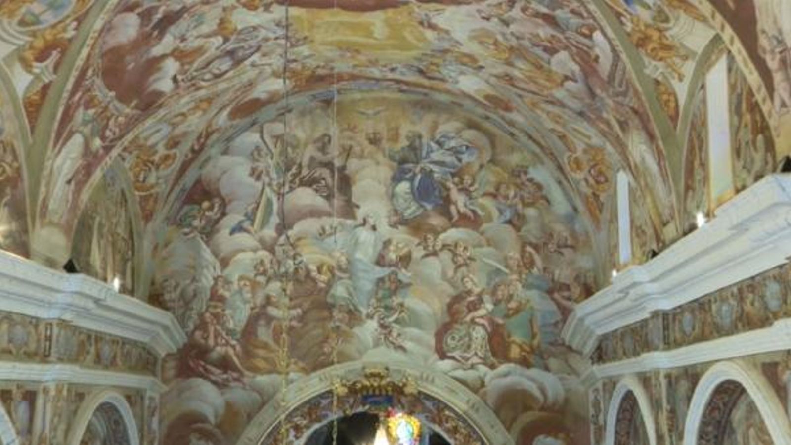 Les pintures murals són una mostra de l'escola barroca valenciana