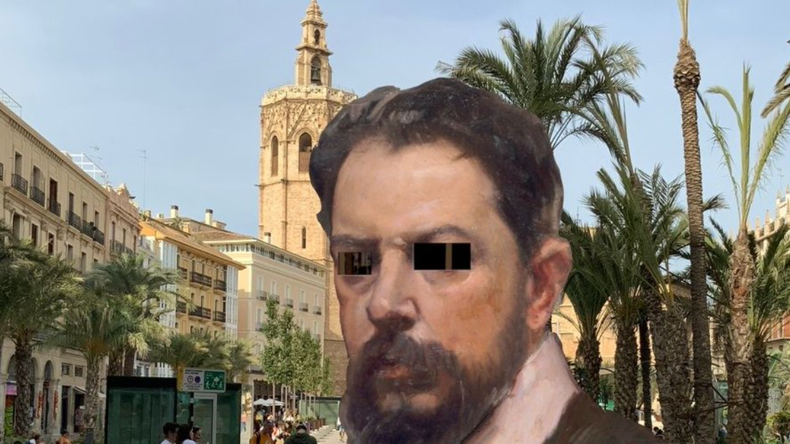 Falla plaça de la Reina, Pau i Sant Vicent, 'Tio Pep'