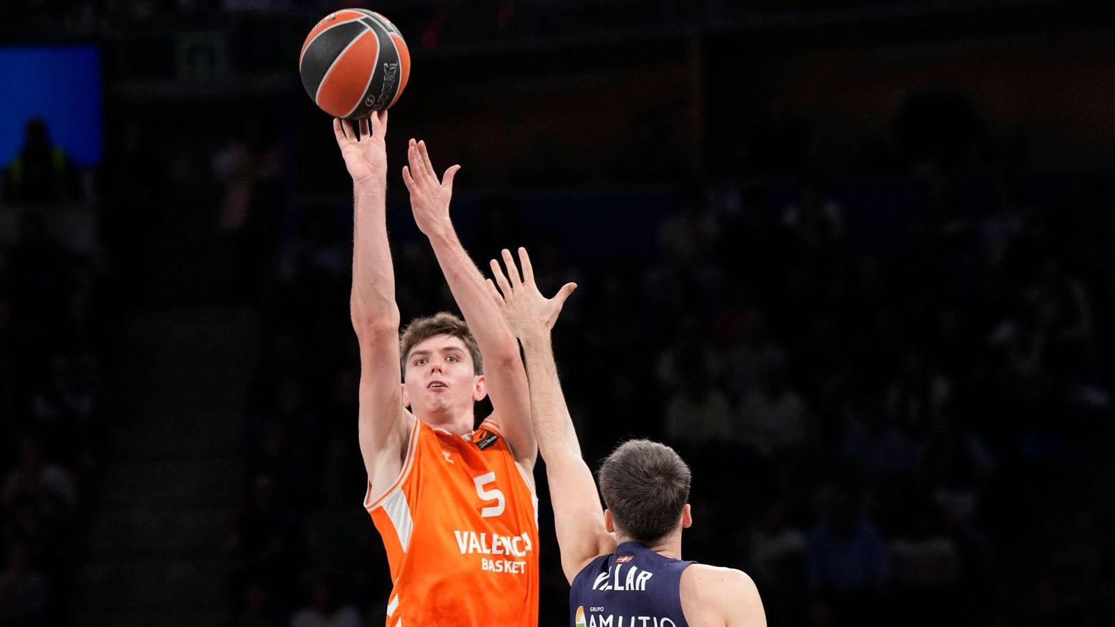 Sergio de Larrea, en una acció del duel