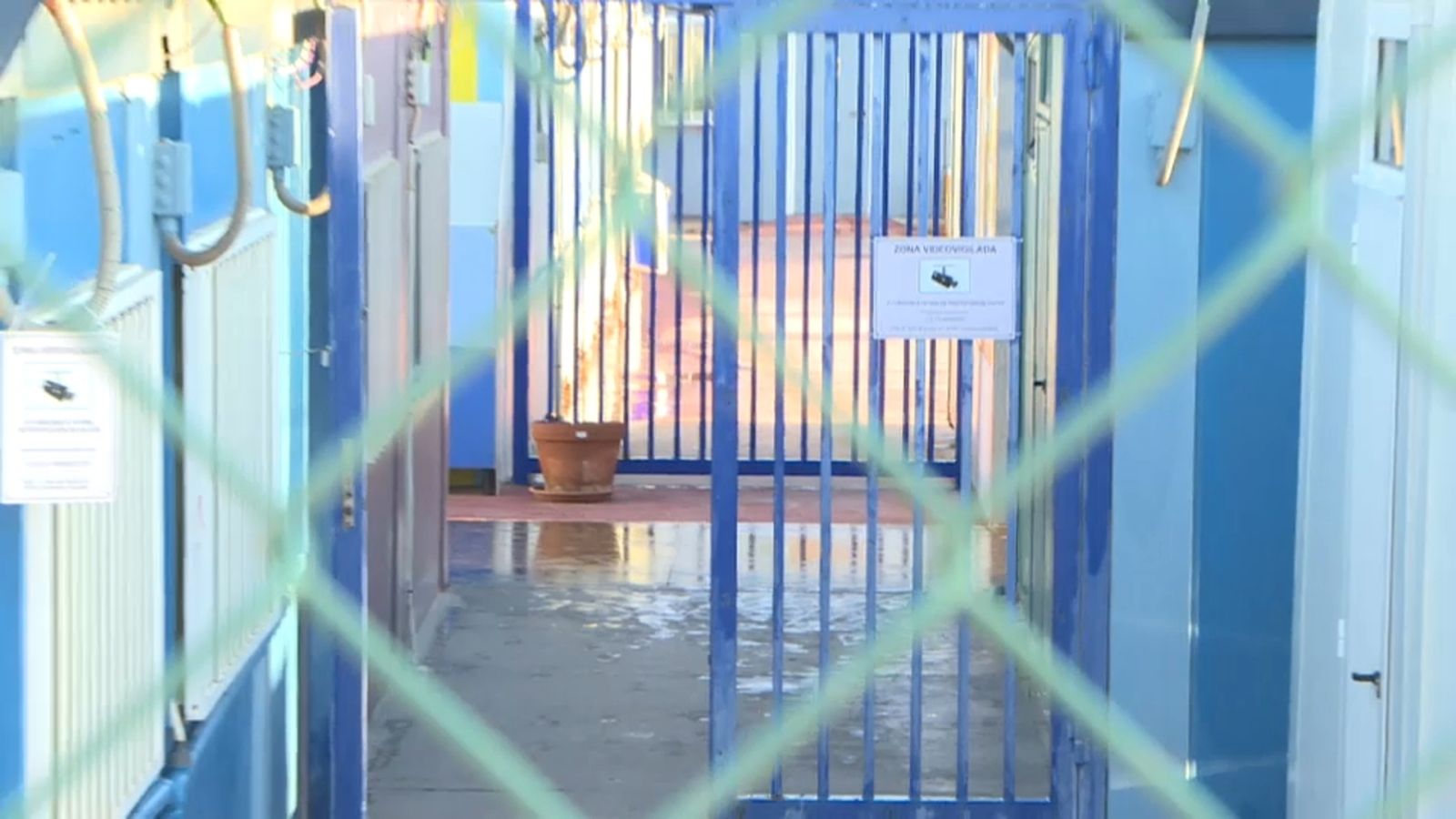 Imatge d'arxiu d'una aula prefabricada