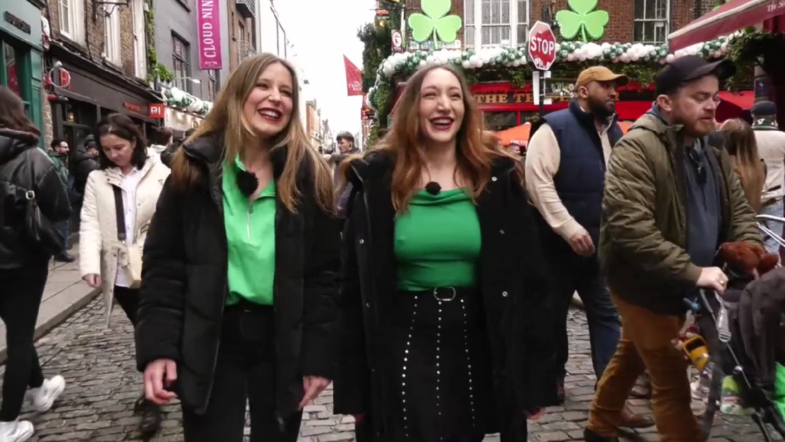 Saray i Selene, d'Ontinyent, ens mostraran el centre de Dublín