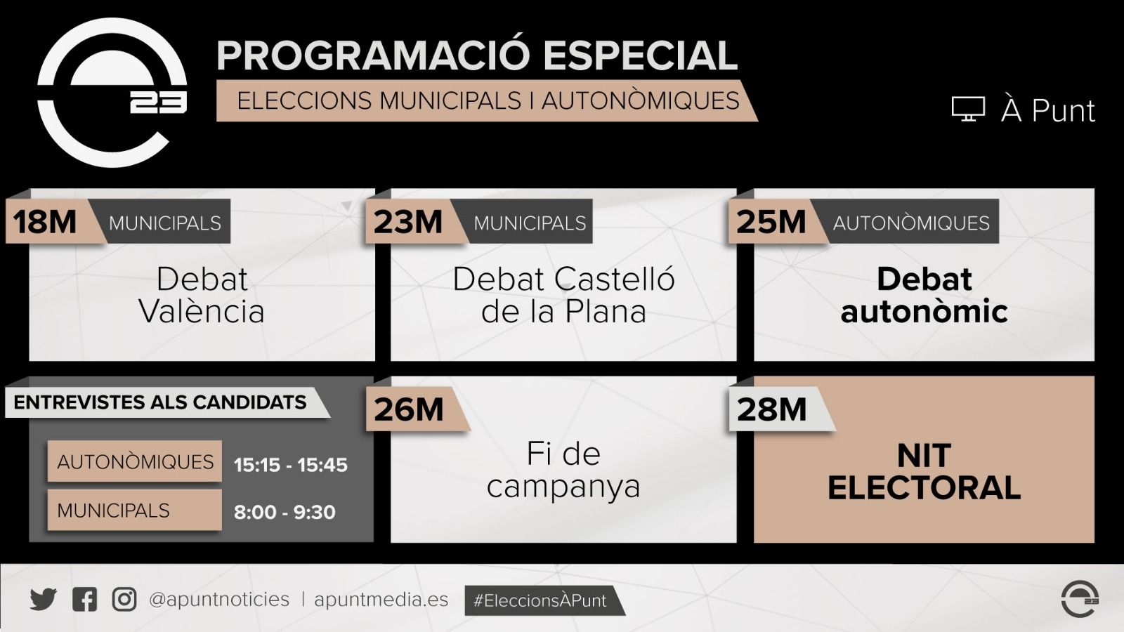 Programació especial 28M