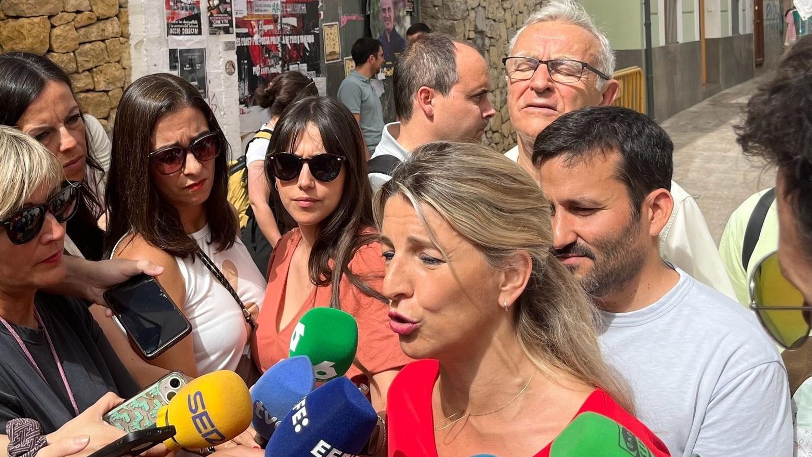 Yolanda Díaz, este divendres a València en el tancament de campanya de les eleccions europees
