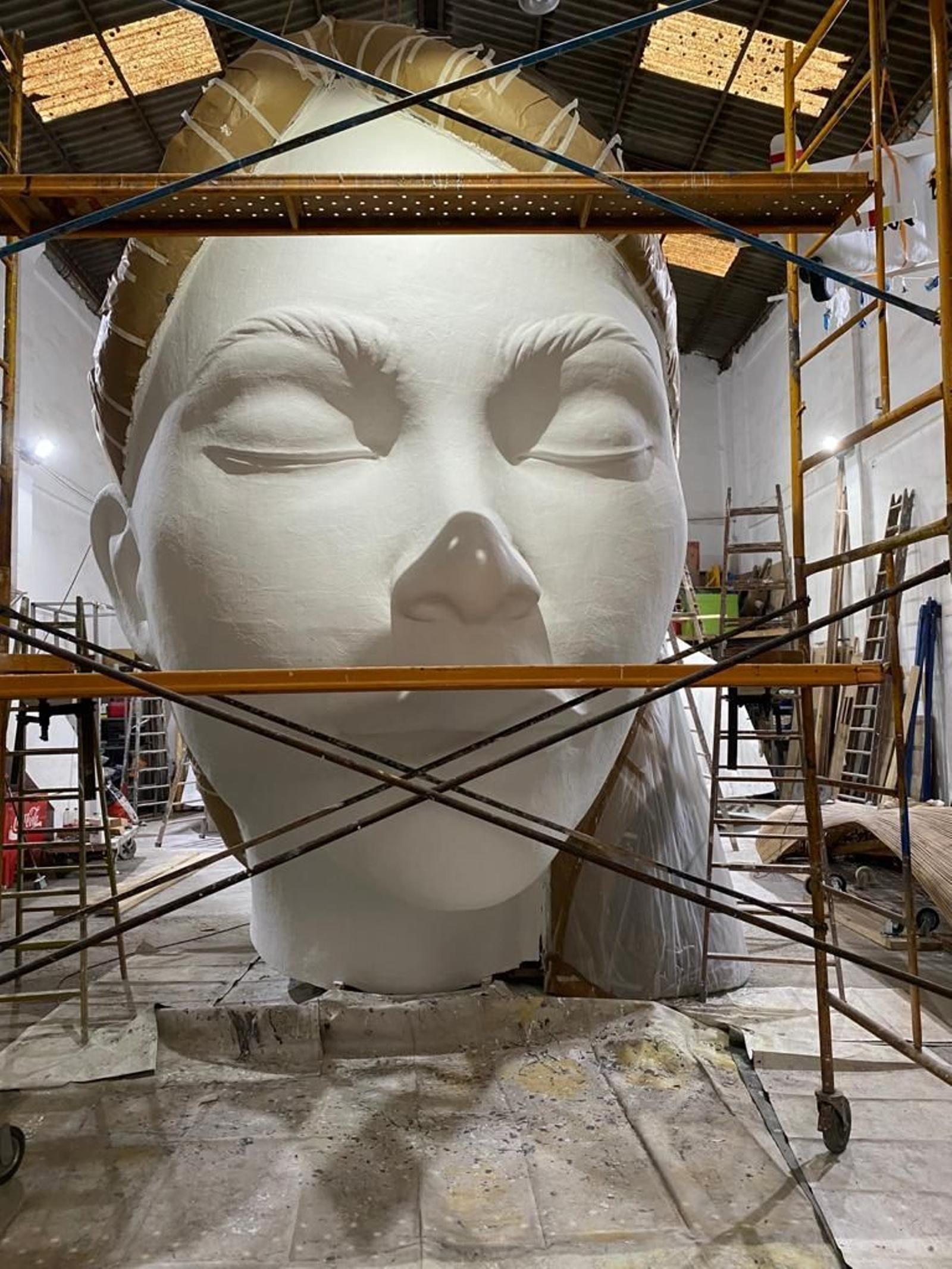 Així ha sigut la restauració de la Meditadora