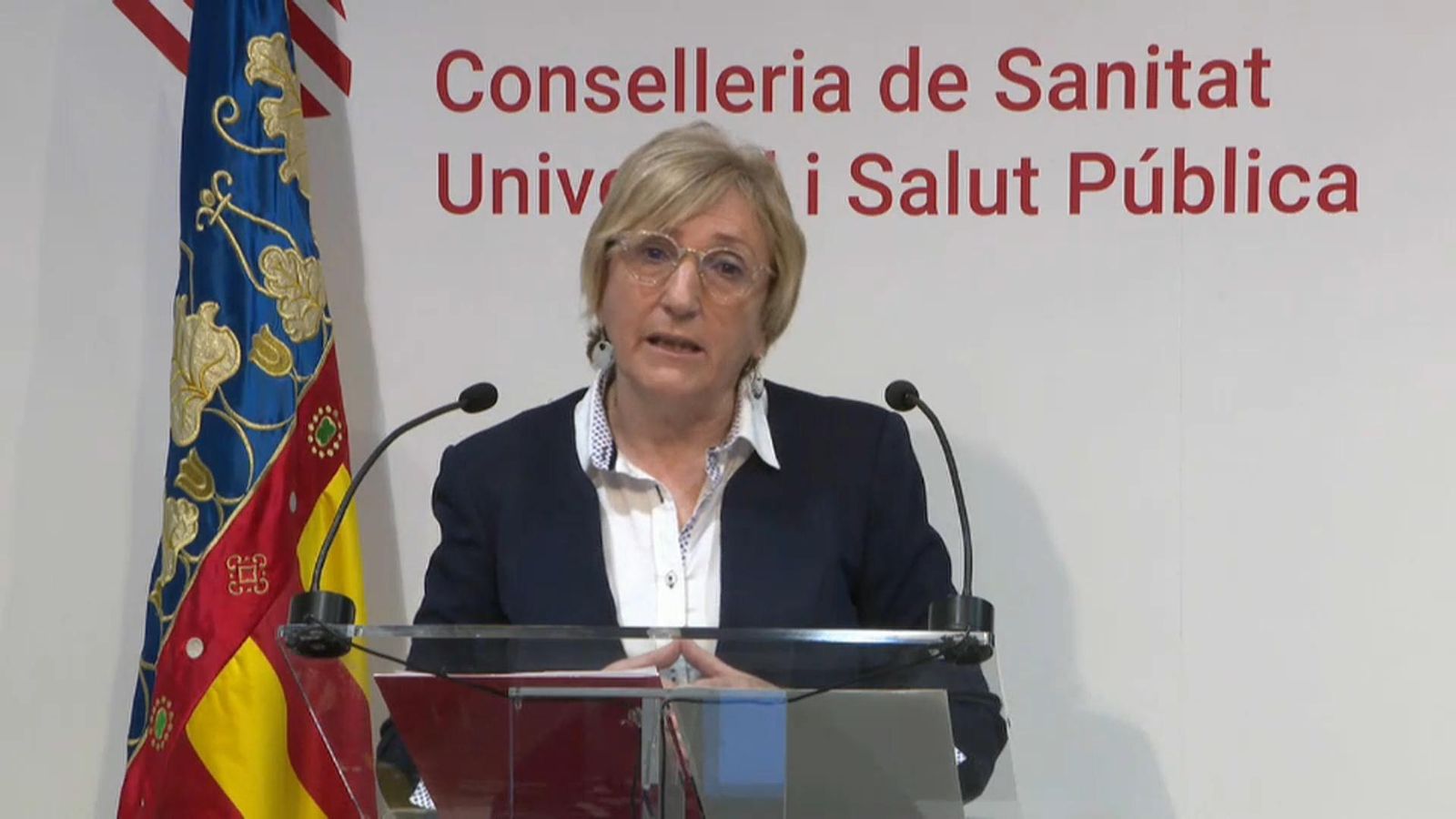 Imatge d'arxiu de la Consellera de Sanitat Universal, Ana Barceló
