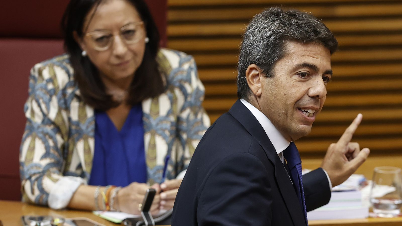 El president de la Generalitat, Carlos Mazón