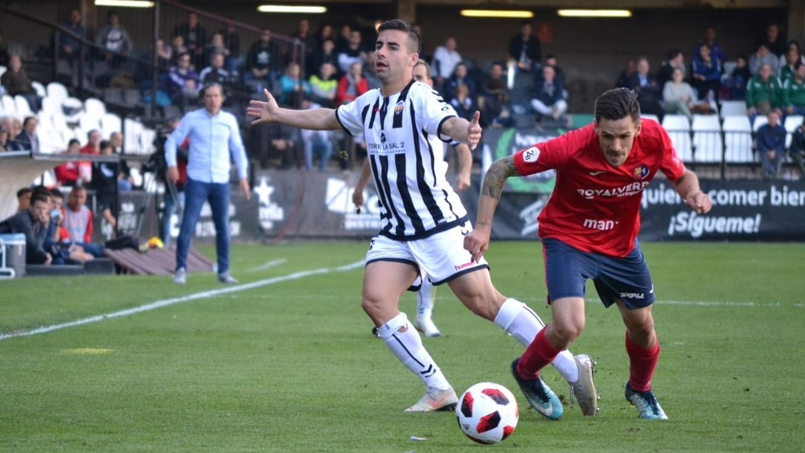 Moment del partit Castelló - Olot