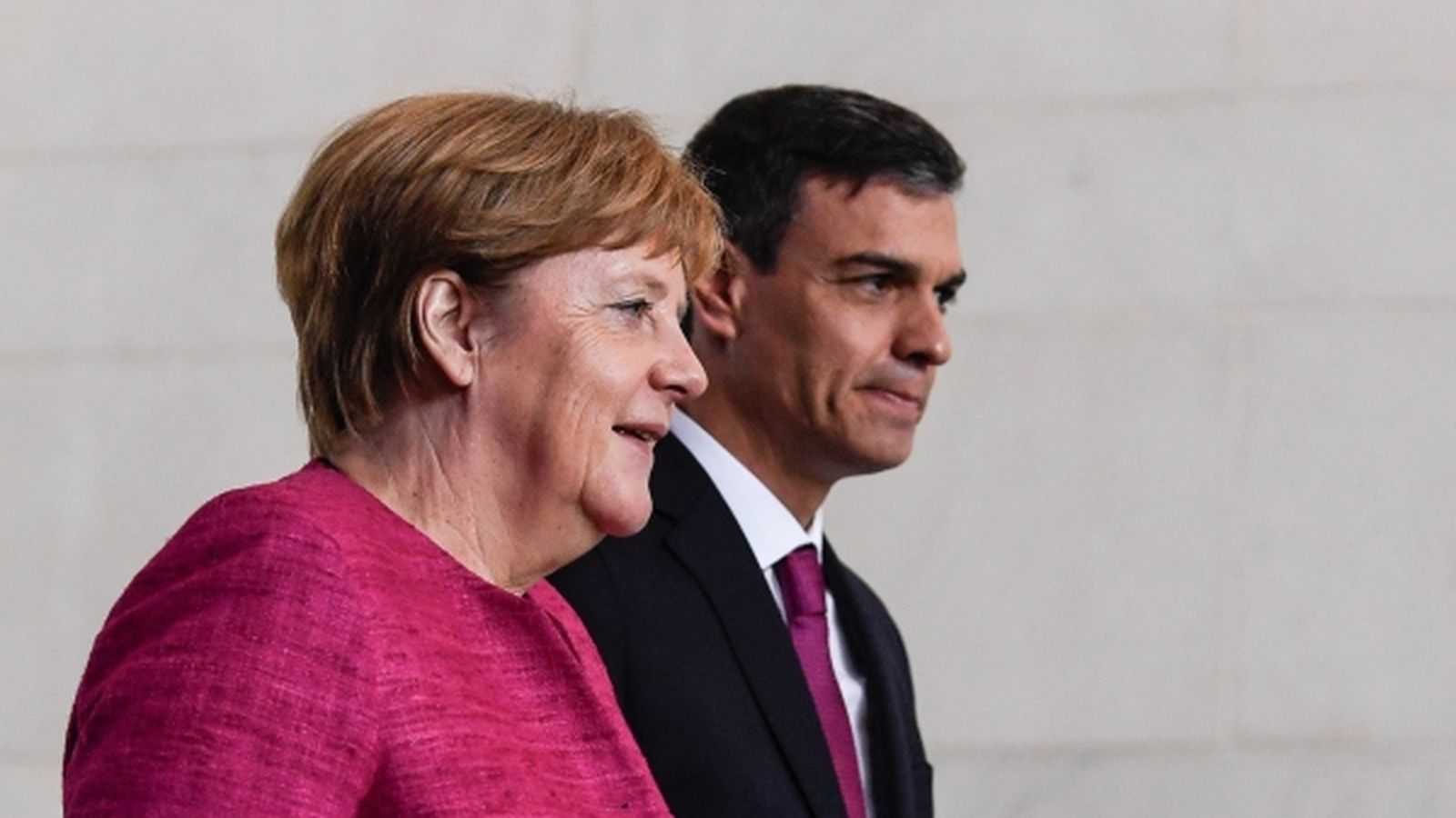 Pedro Sánchez i Angela Mekel