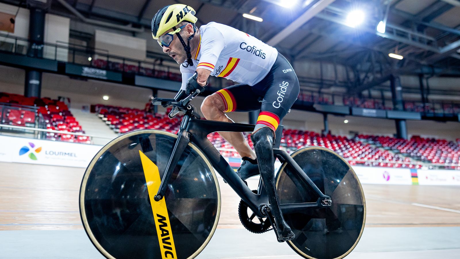 Ricardo Ten, durant la prova