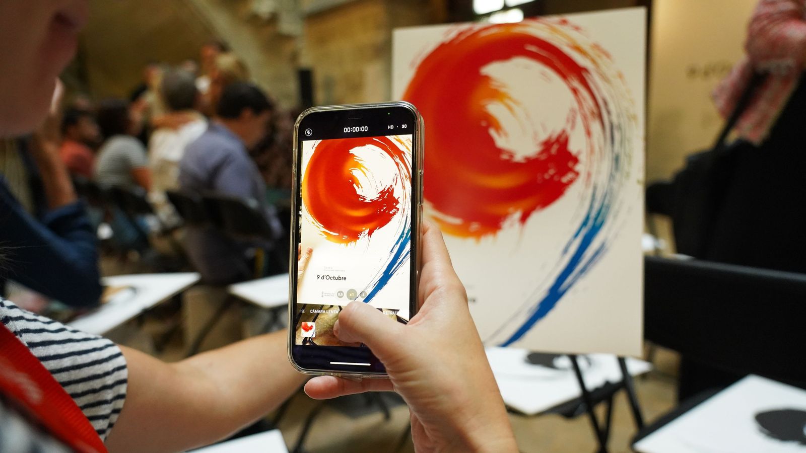 Un acolirit 9, amb els colors de la senyera, protagonitza la imatge institucional del dia de la Comunitat Valenciana d'enguany