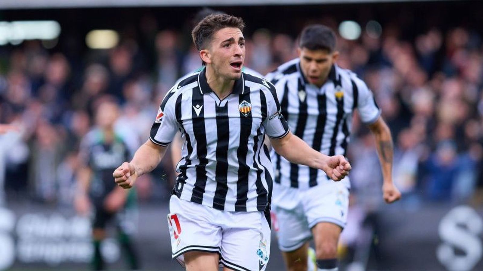 Calatrava celebra el gol de la victòria