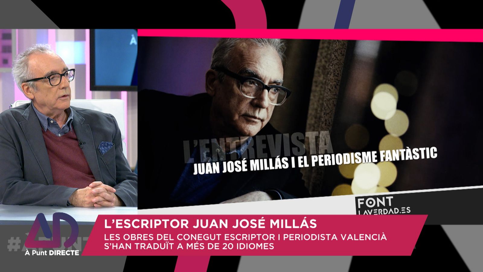 L’escriptor Juan José Millás