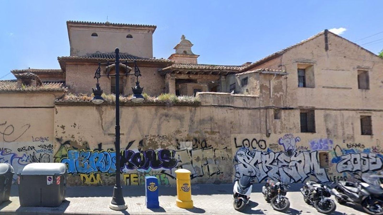 Imatge de l'antic convent de Portal Nou de València
