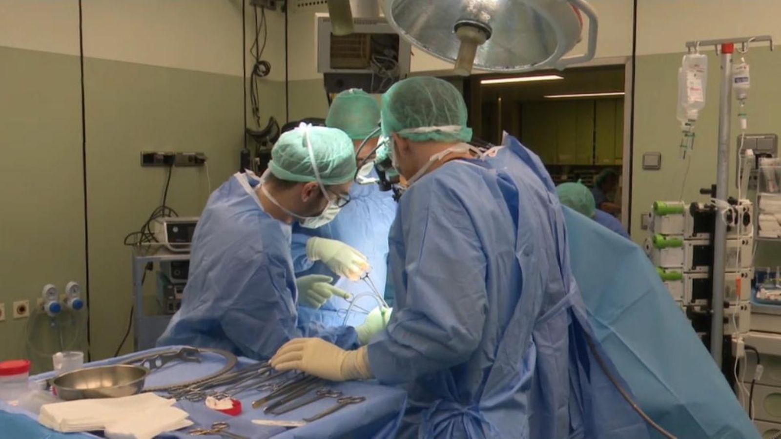 Imatge d'arxiu d'una intervenció quirúrgica