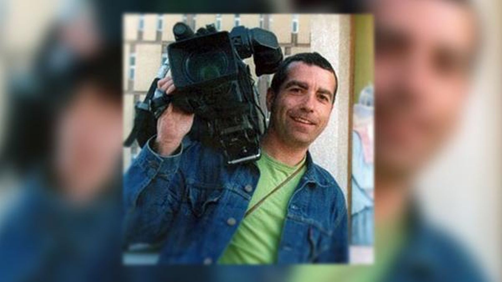 El reporter gràfic, José Couso, en una imatge d'arxiu