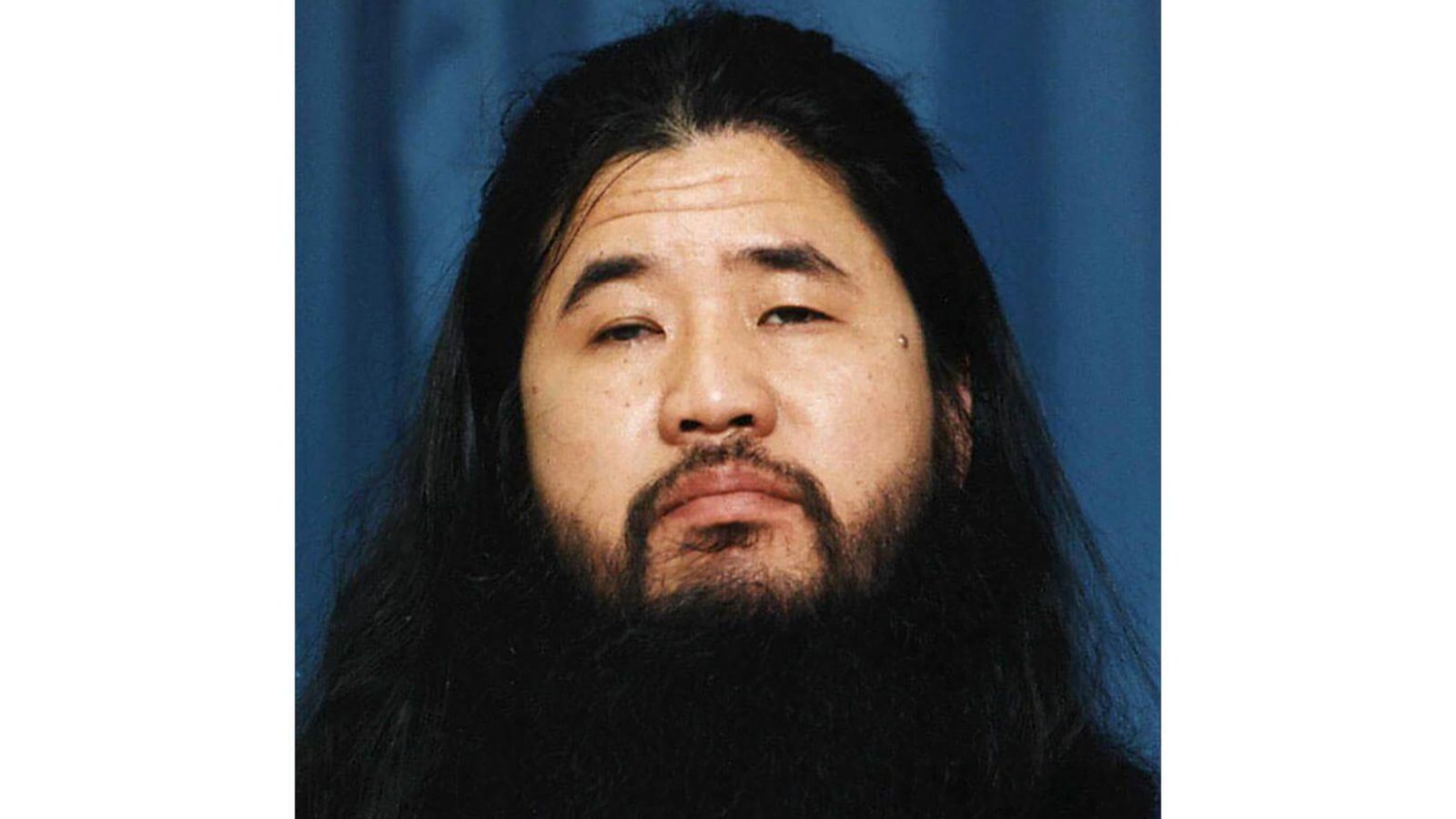 Shoko Asahara, líder de la secta Veritat Suprema, en una imatge d'arxiu