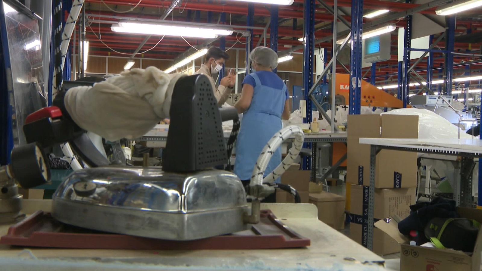 Imatge d'arxiu de treballadors de Marie Claire