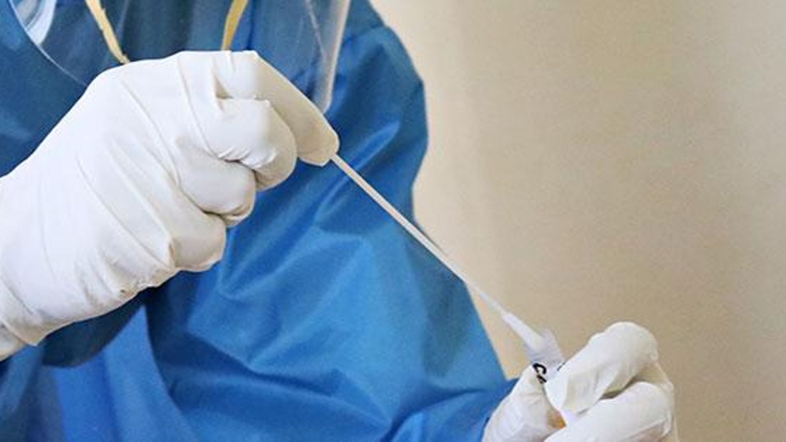 Un test de covid, en arxiu