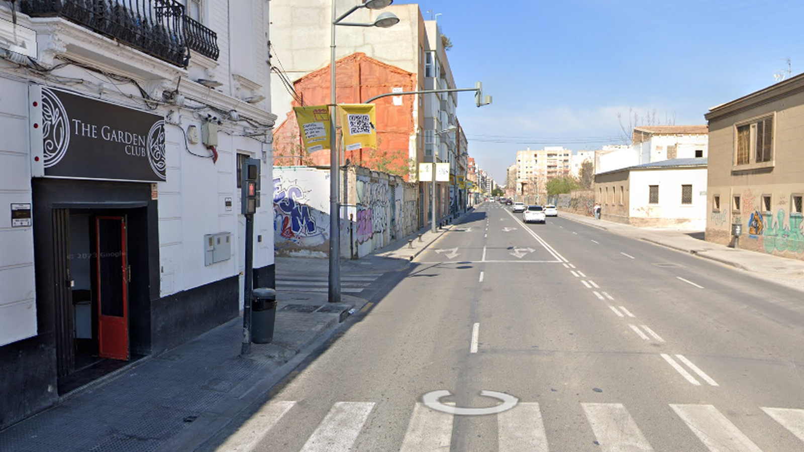 Carrer de València en què ha tingut lloc l'agressió