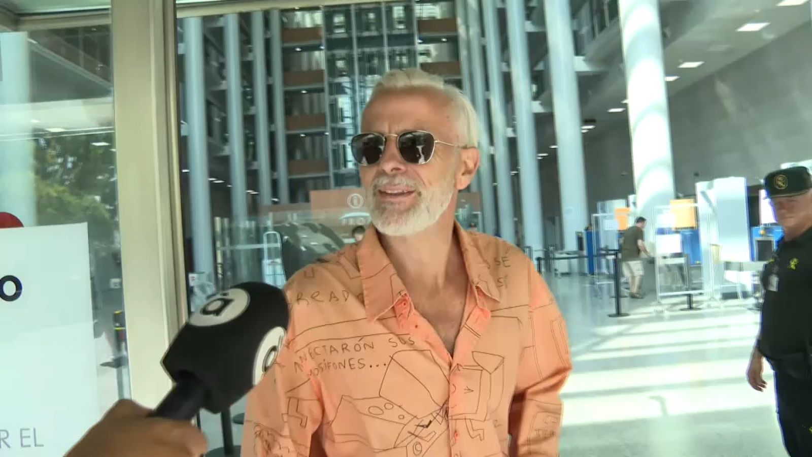 Marcos Benavent arriba a la Ciutat de la Justícia, este divendres.
