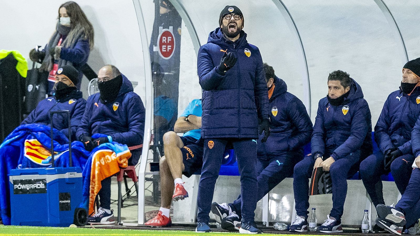 L'entrenador del València, José Bordalás